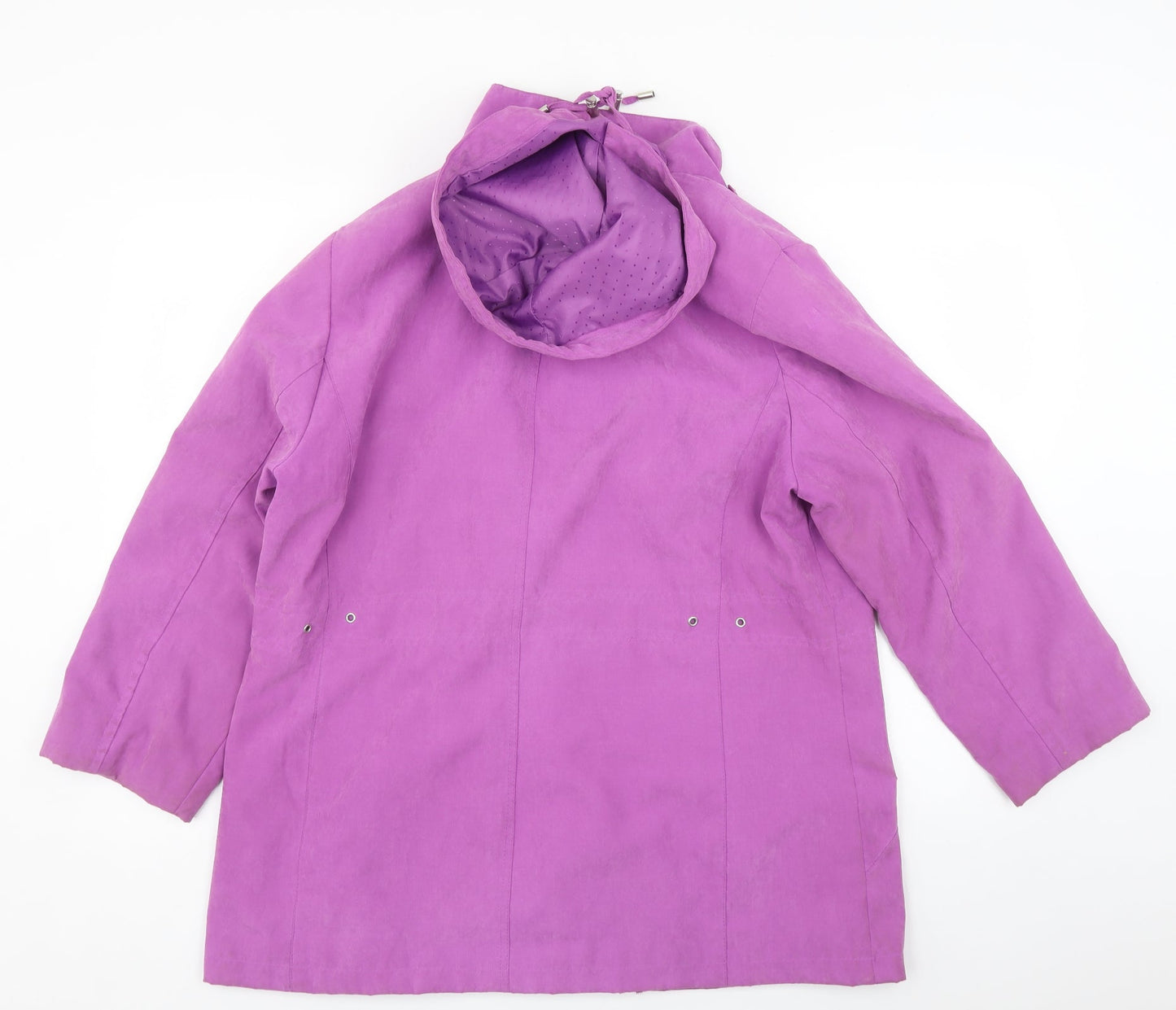 BM Womens Purple   Overcoat Coat Size M