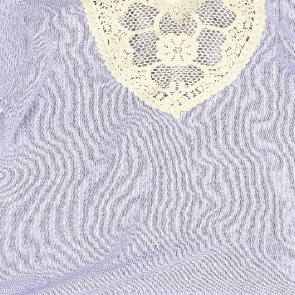 Papaya Womens Purple   Cardigan Jumper Size 12