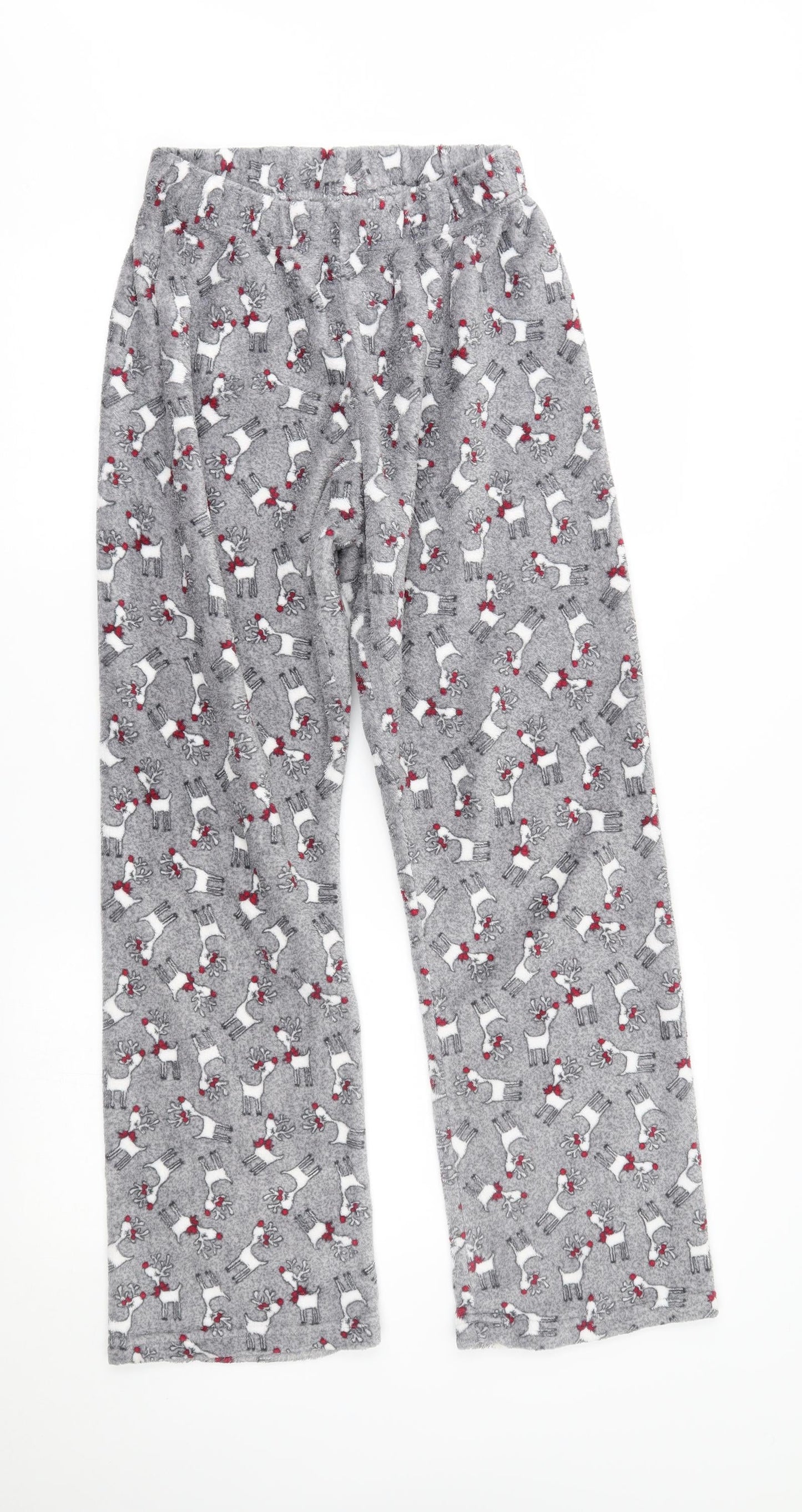 Primark Womens Grey    Lounge Pants Size M  - matching set