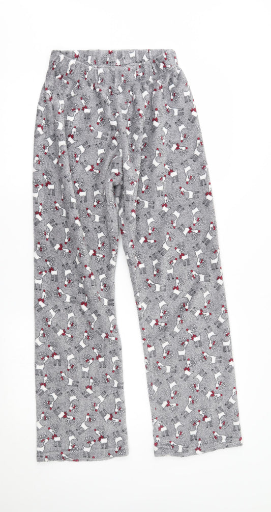 Primark Womens Grey    Lounge Pants Size M  - matching set