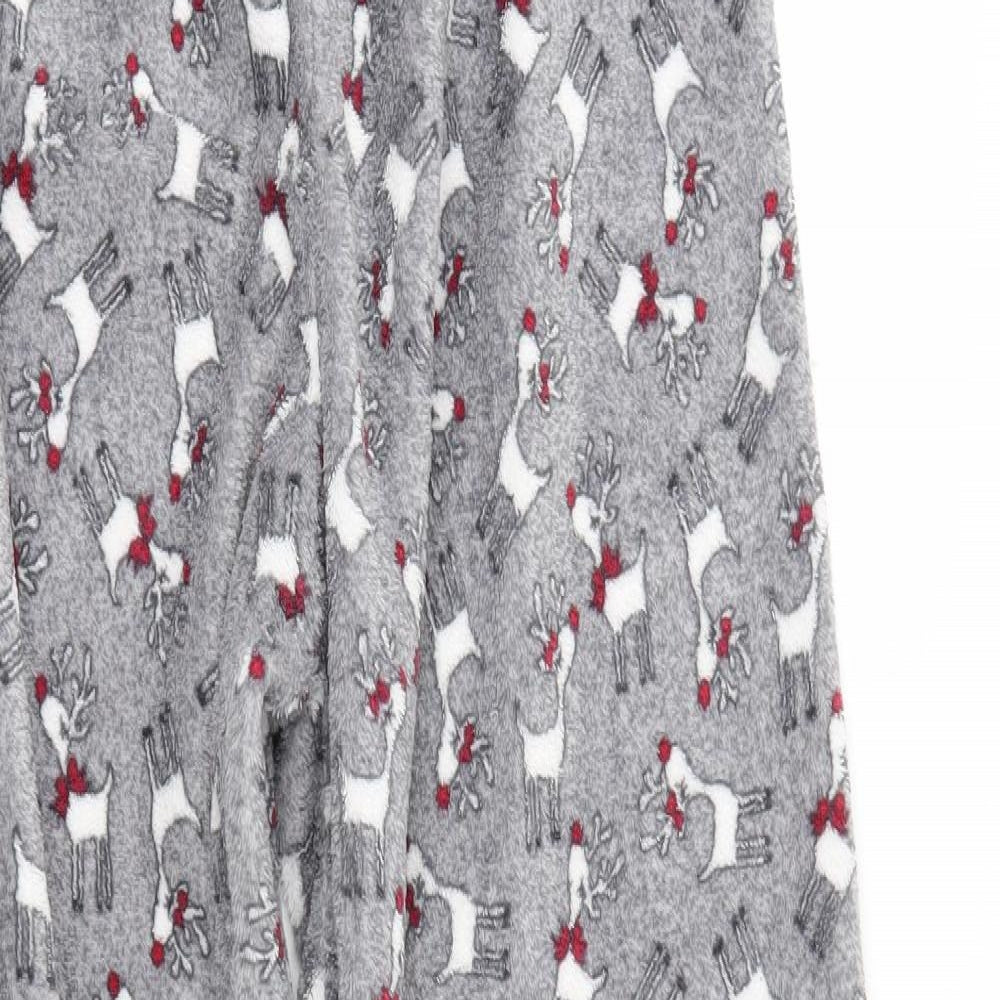 Primark Womens Grey    Lounge Pants Size M  - matching set