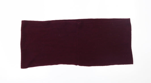 Preworn Womens Red    Scarf   - infinity scarf