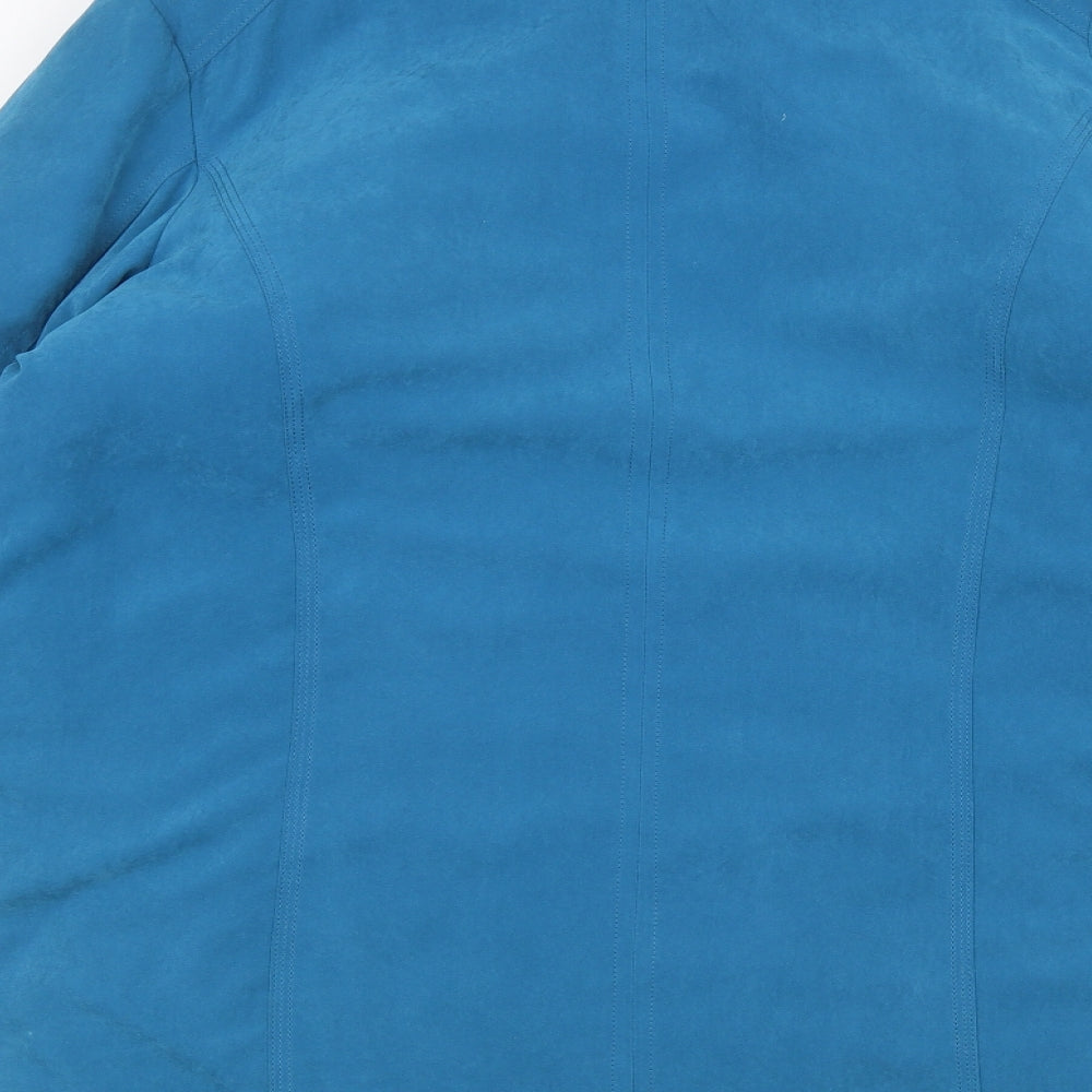 JBC Womens Blue   Overcoat Coat Size 12