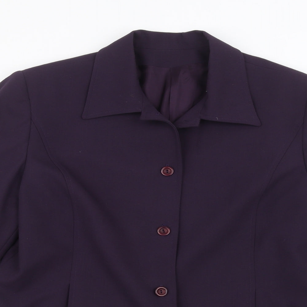 Preworn Womens Purple   Jacket  Size 12