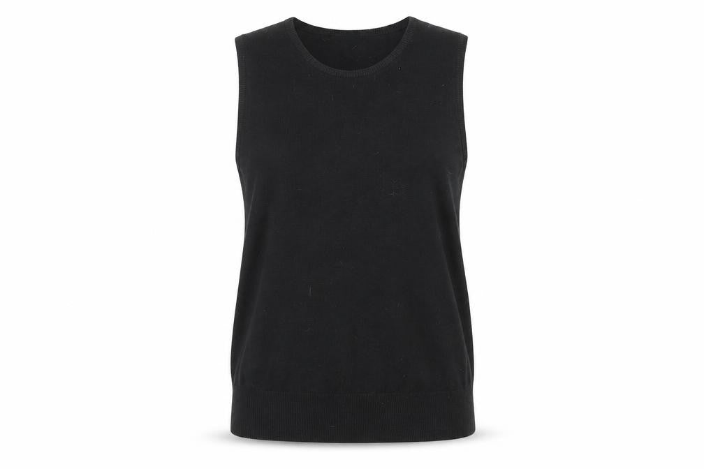 Preworn Womens Black   Basic Tank Size 10