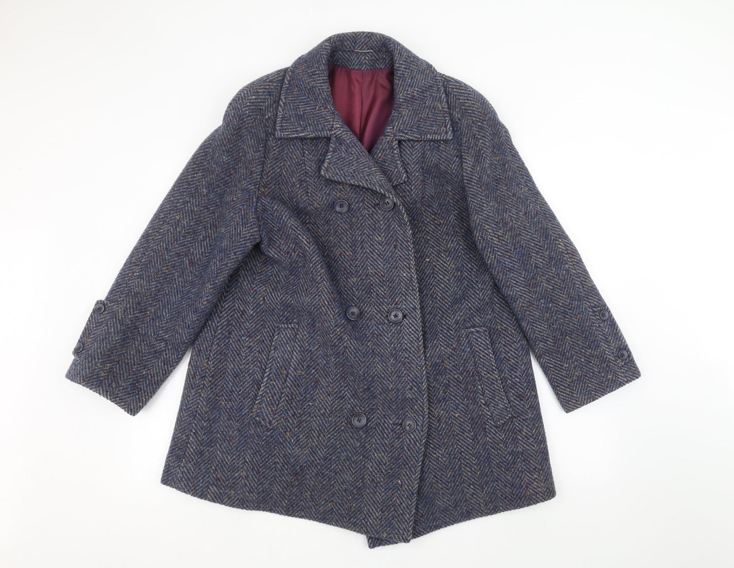 english lady Womens Blue   Jacket  Size 14