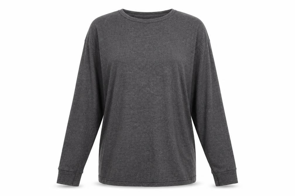 HeatSaver Womens Black   Basic T-Shirt Size L