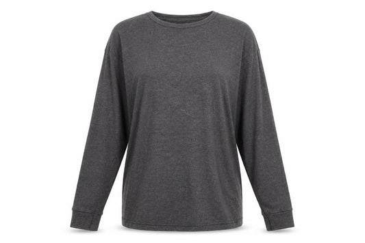 HeatSaver Womens Black   Basic T-Shirt Size L