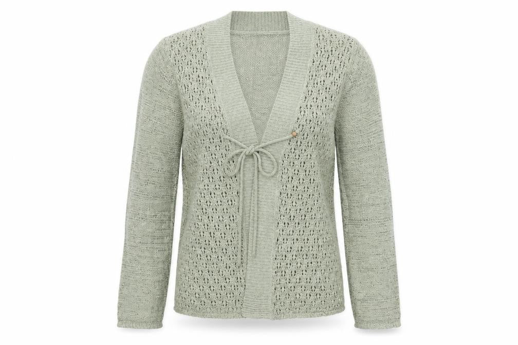 Bonmarché Womens Green Cardigan Jumper Size S