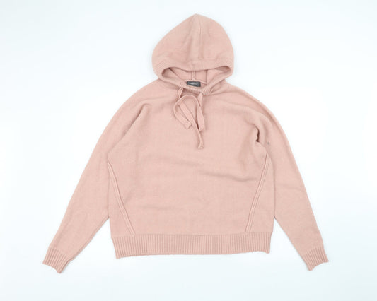 Primark Womens Pink   Pullover Hoodie Size S