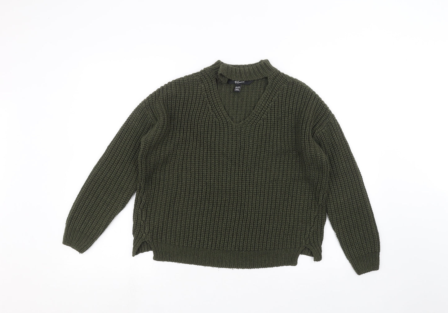 New Look Girls Green   Pullover Jumper Size 12-13 Years