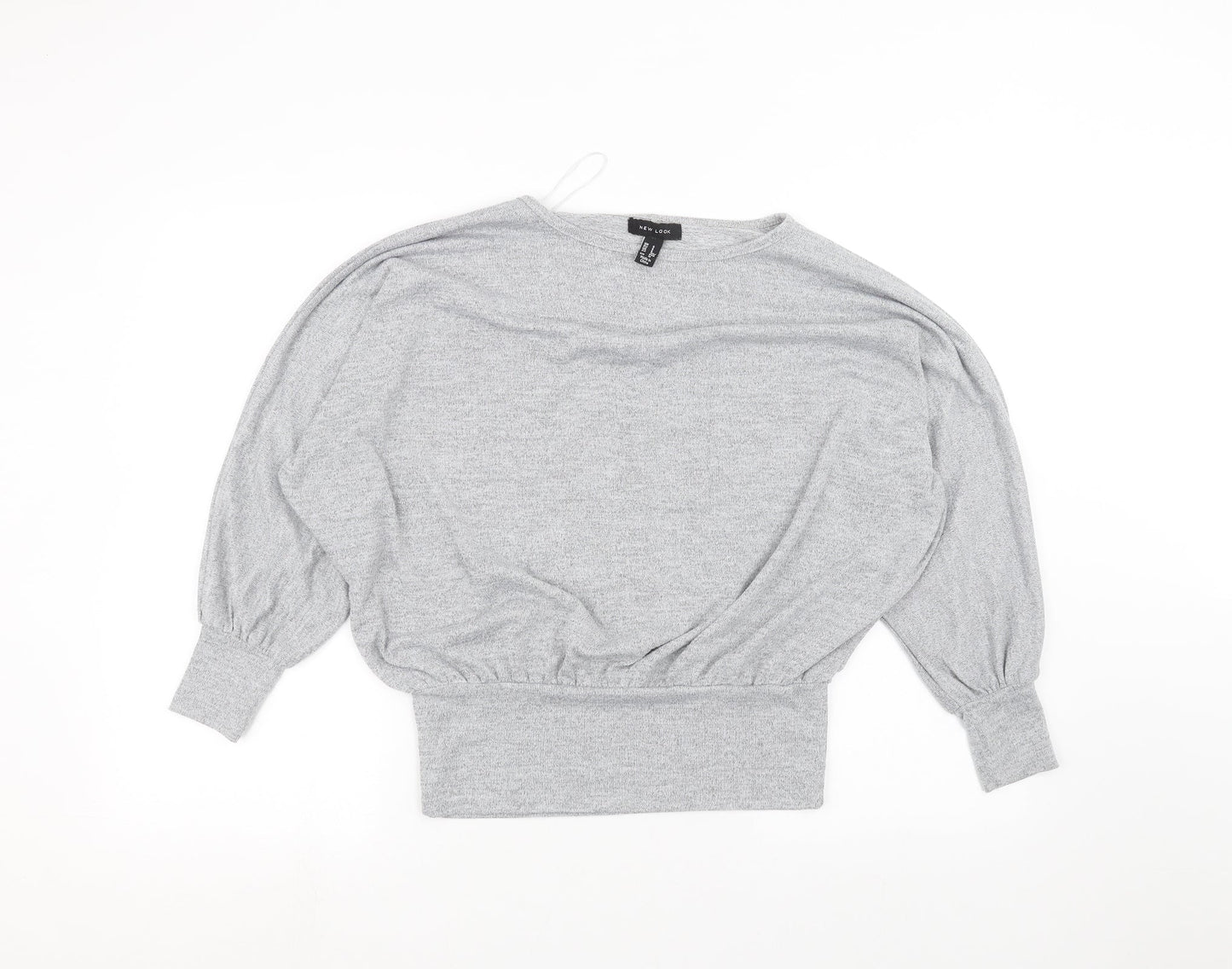 New Look Womens Grey   Basic T-Shirt Size S