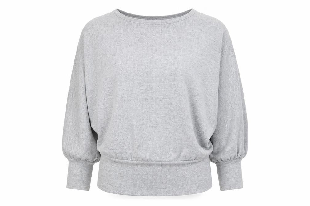 New Look Womens Grey   Basic T-Shirt Size S