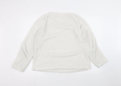 George Womens White   Pullover Jumper Size 12