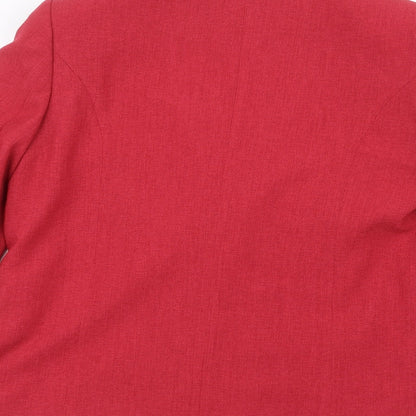 EWM Womens Red   Jacket  Size 14