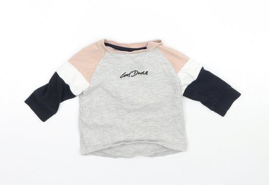 NEXT Baby Multicoloured   Basic T-Shirt Size 3-6 Months  - Cool Dude