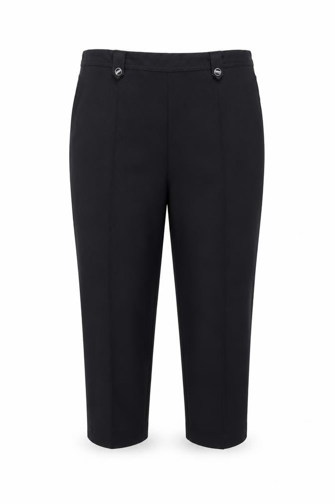 Bonmarché Womens Blue Capri Trousers Size 18 L24 in