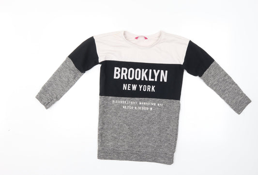 YD Girls Multicoloured   Pullover Sweatshirt Size 10-11 Years