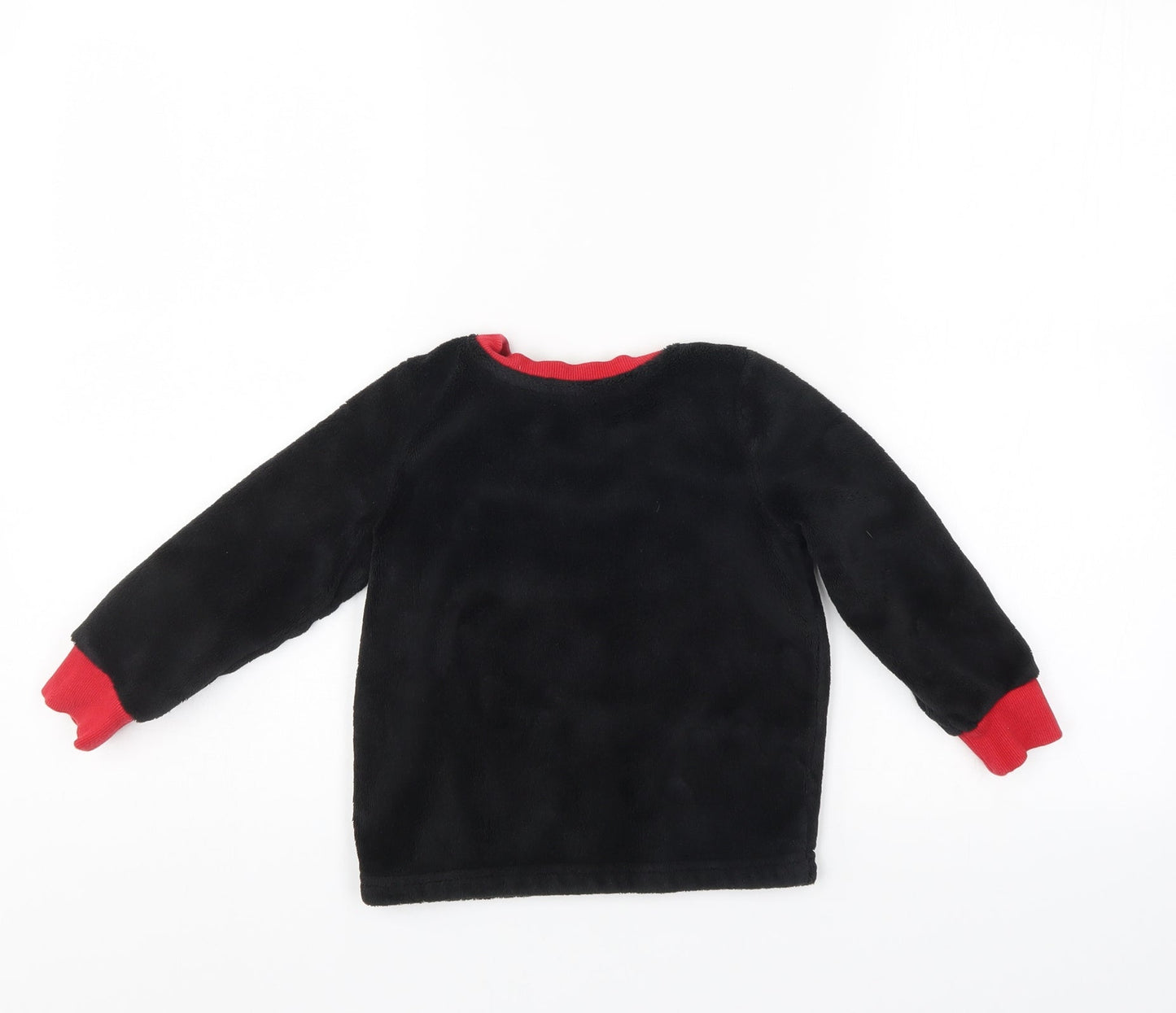 Disney Boys Black   Pullover Sweatshirt Size 3 Years