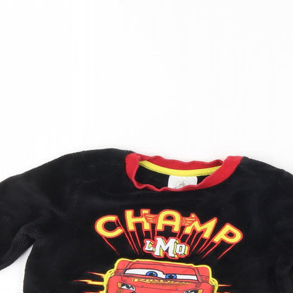Preloved Disney Boys Black   Pullover Sweatshirt Size 3 Years - Detail