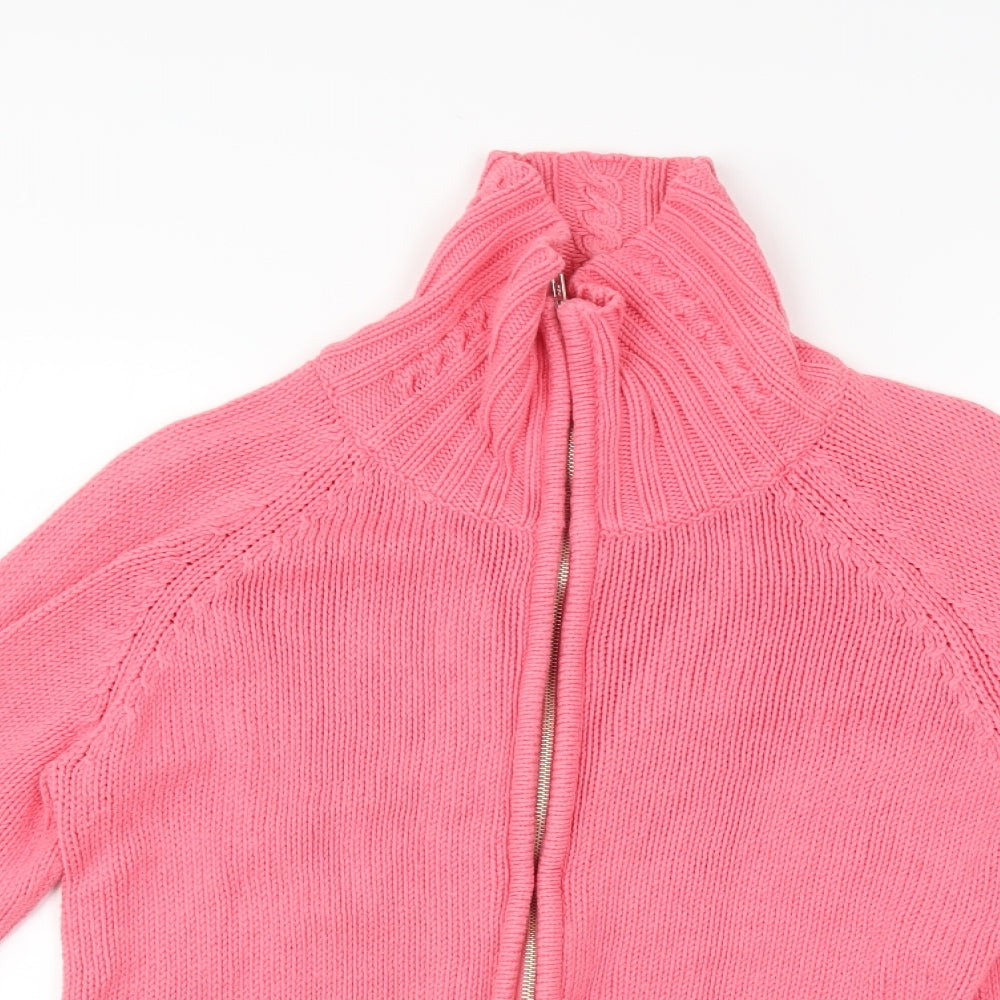 Bonnie & Bill Womens Pink   Full Zip Jumper Size XL