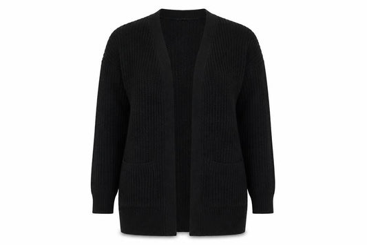 Pep&Co Womens Black   Cardigan Jumper Size M