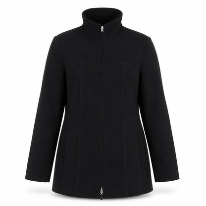 Joella Di Marco Womens Black   Overcoat Jacket Size S