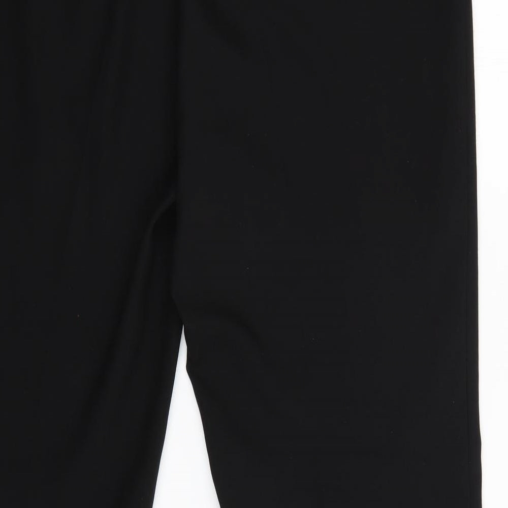F&F Womens Black   Trousers  Size 12 L28 in