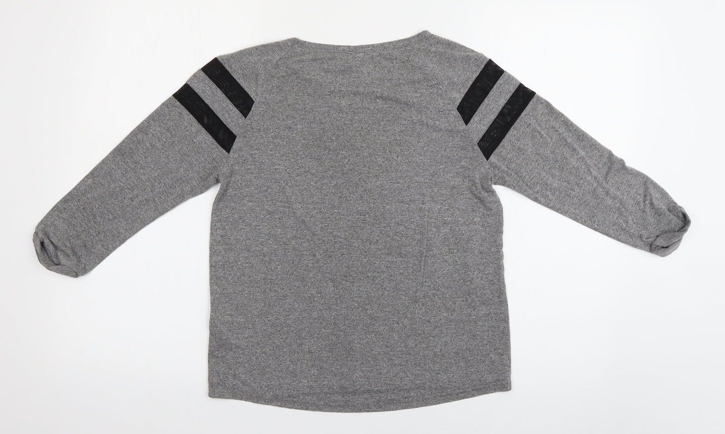 Divided by H&M Boys Grey   Basic T-Shirt Size XS