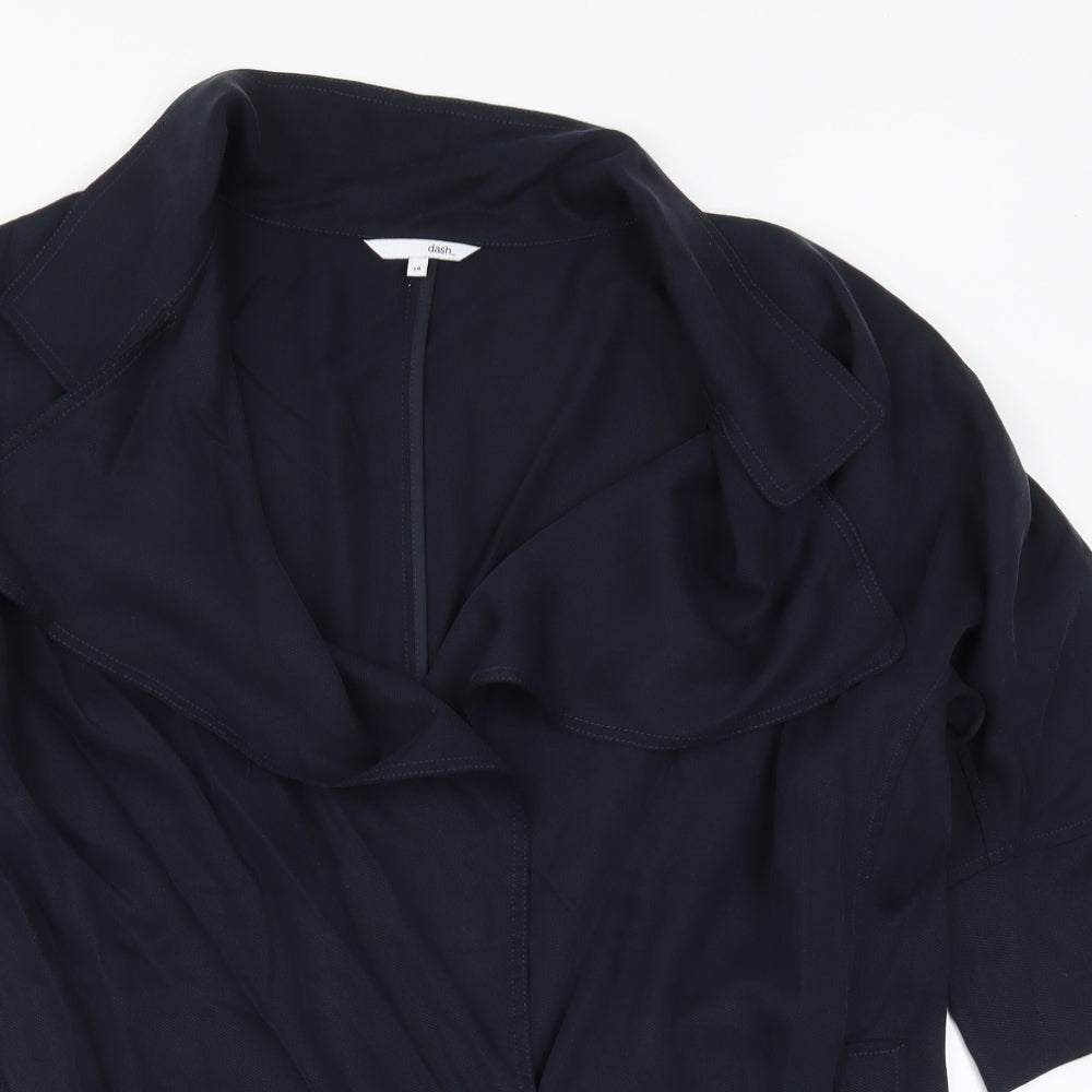 DASH Womens Blue   Jacket  Size 14