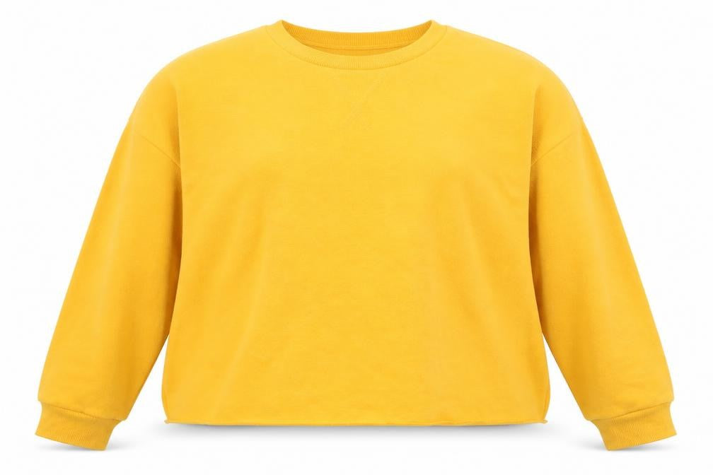 Primark Womens Yellow   Pullover Sweatshirt Size 6