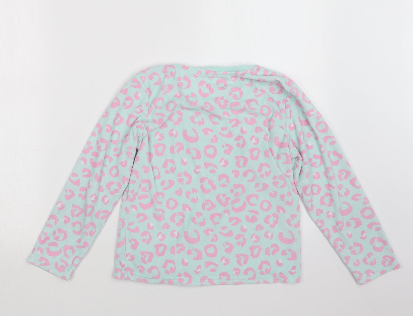 Primark Girls Blue Animal Print  Top Pyjama Top Size 8-9 Years