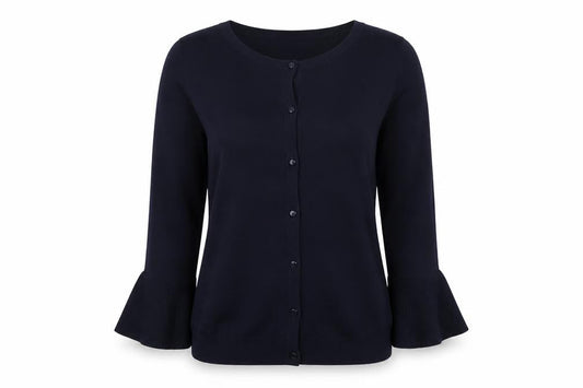 Next Womens Blue  Knit Cardigan Jumper Size 8