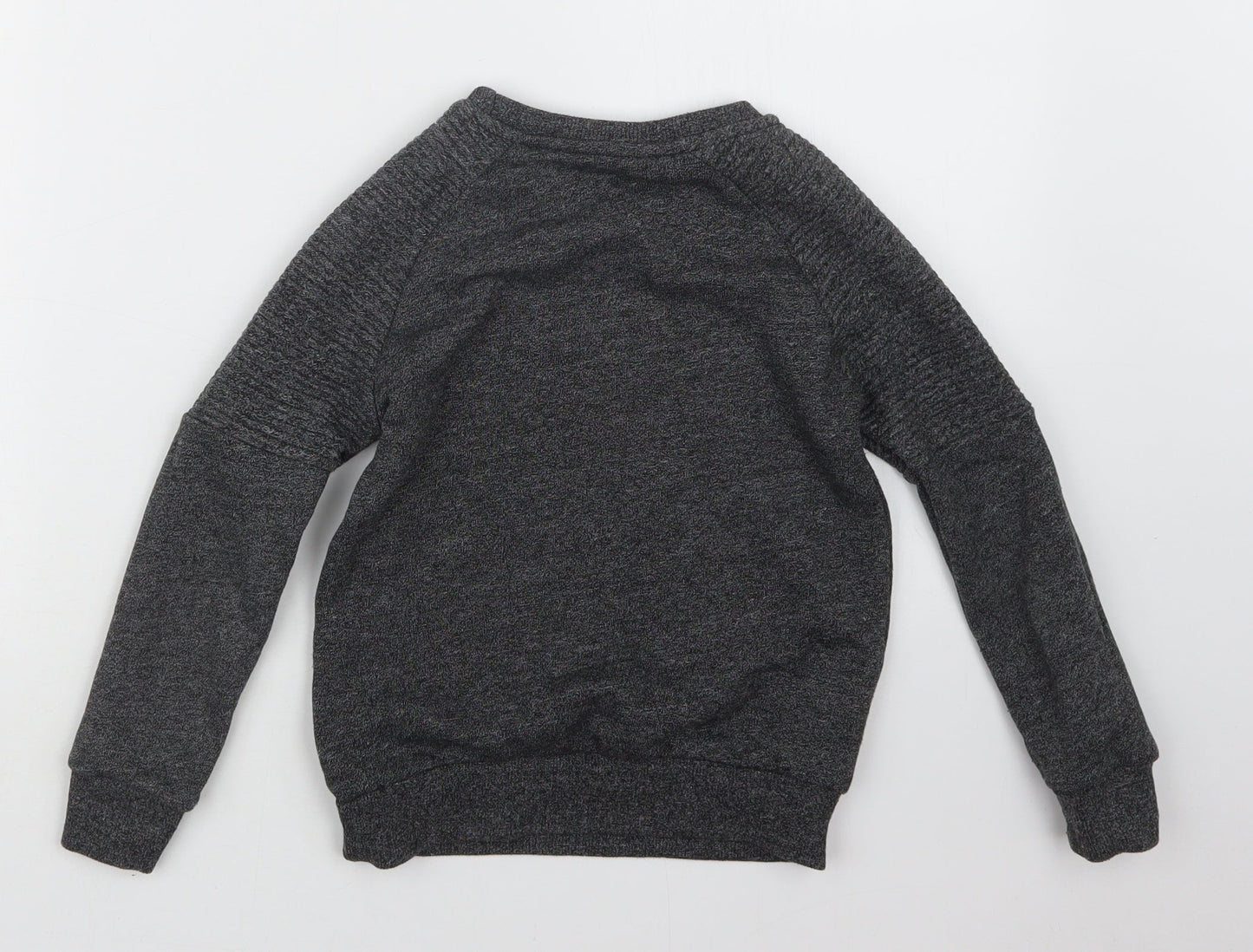 George Boys Grey   Pullover Jumper Size 5-6 Years
