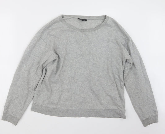 Topshop Womens Grey   Pullover Jumper Size 10