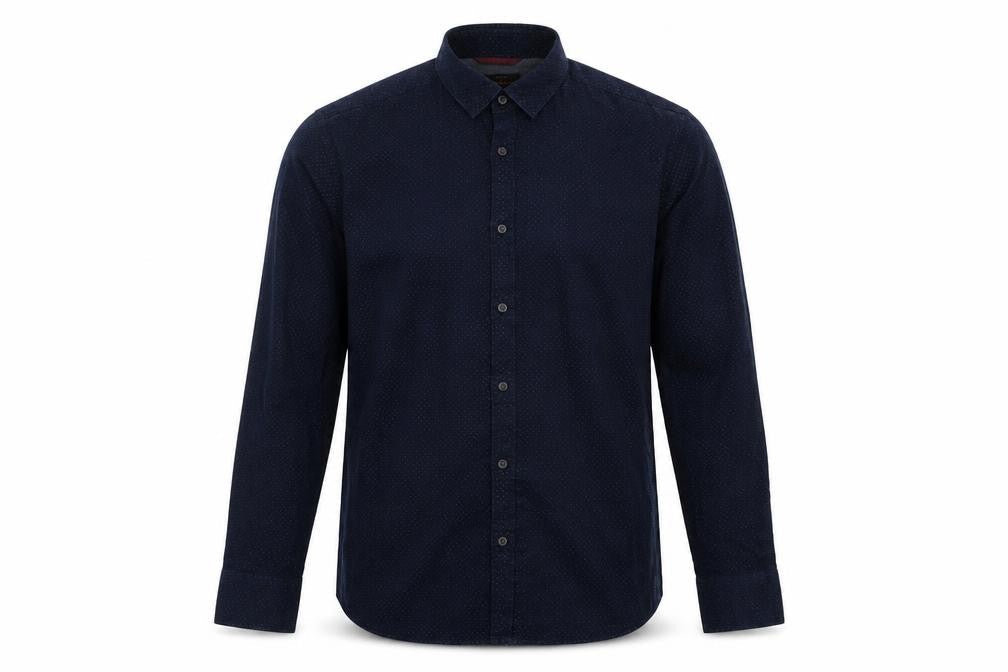 Garment Makers Mens Blue    Button-Up Size M