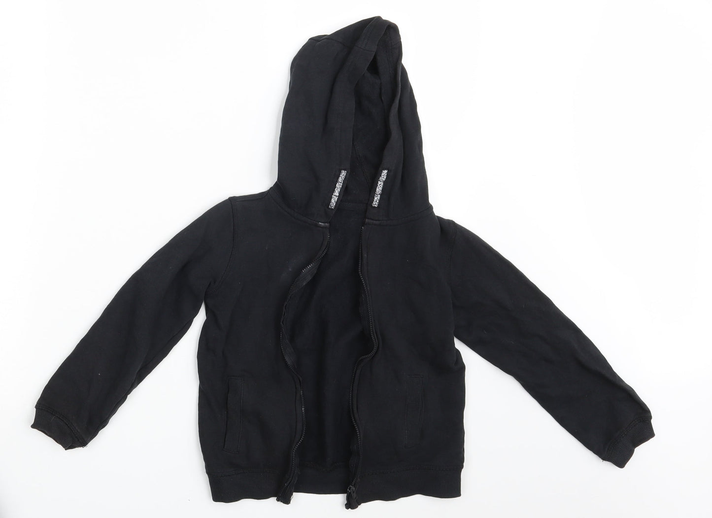 Pep &Co. Boys Black   Full Zip Hoodie Size 7-8 Years