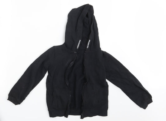 Pep &Co. Boys Black   Full Zip Hoodie Size 7-8 Years