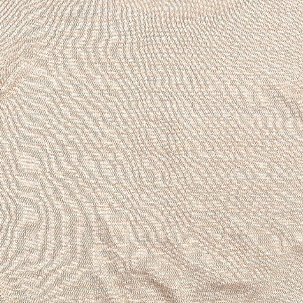 Soon Womens Gold   Pullover Jumper Size 12