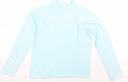 Bonmarché Womens Blue Pullover Jumper Size S