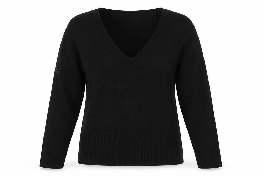 Select Womens Black   Pullover Jumper Size 16