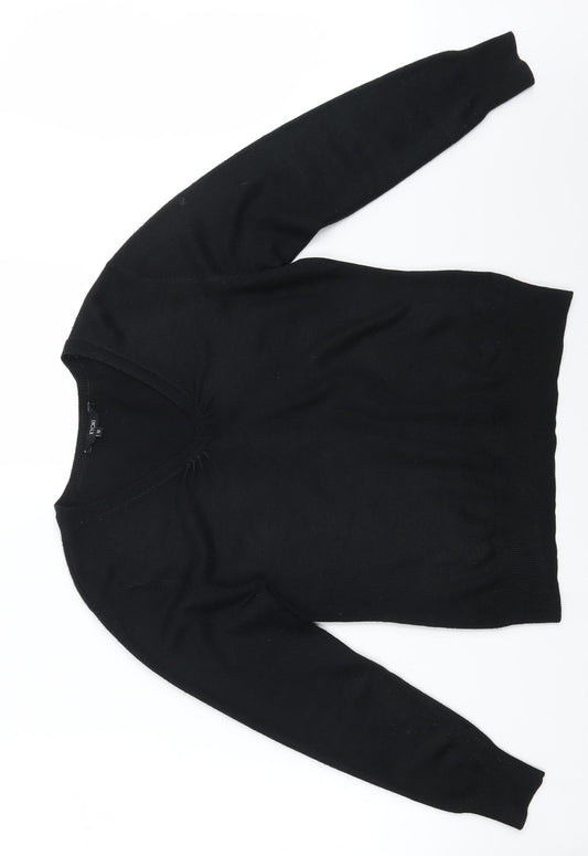 Kyoki Womens Black   Pullover Jumper Size 12