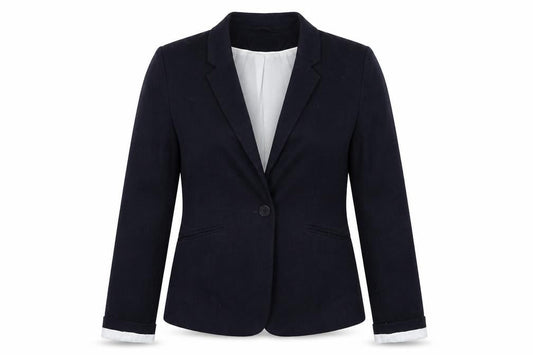 H&M Womens Blue   Jacket Blazer Size 8