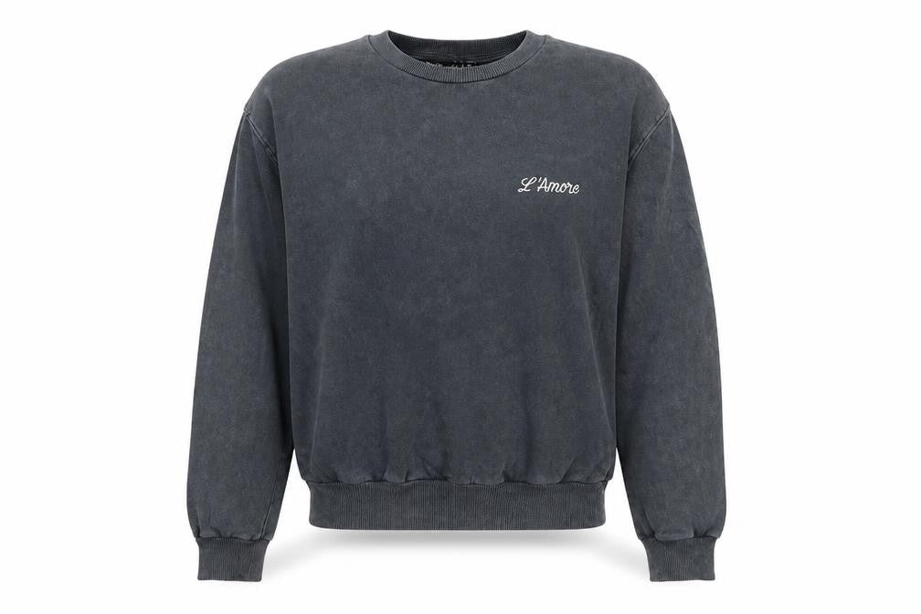 Boohoo Womens Grey  Jersey Pullover Sweatshirt Size 6  - L'Amore