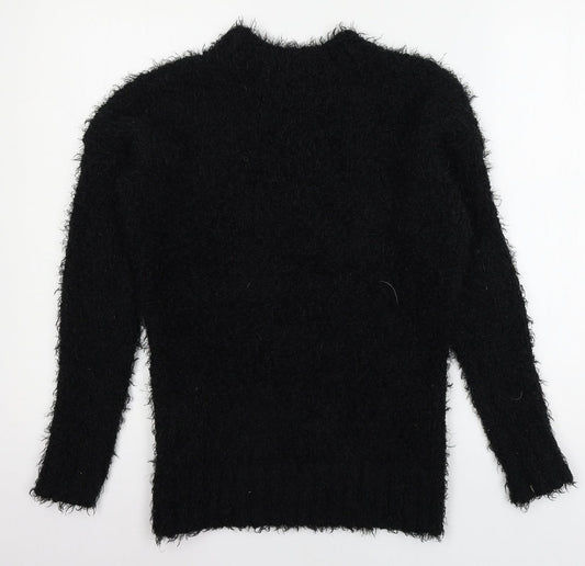 Atmosphere Womens Black  Knit Pullover Jumper Size 6
