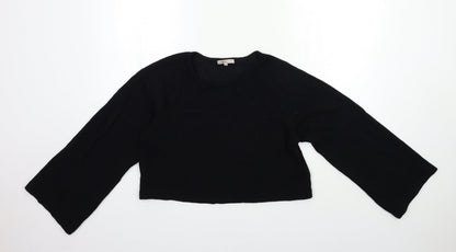 Marks & Spencer Womens Black   Basic Blouse Size 6  - Bell sleeve