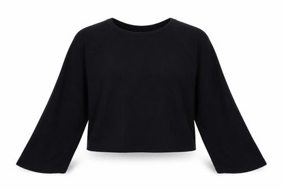 Marks & Spencer Womens Black   Basic Blouse Size 6  - Bell sleeve