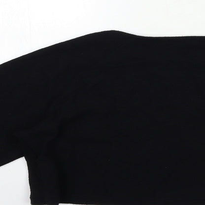 Marks & Spencer Womens Black   Basic Blouse Size 6  - Bell sleeve