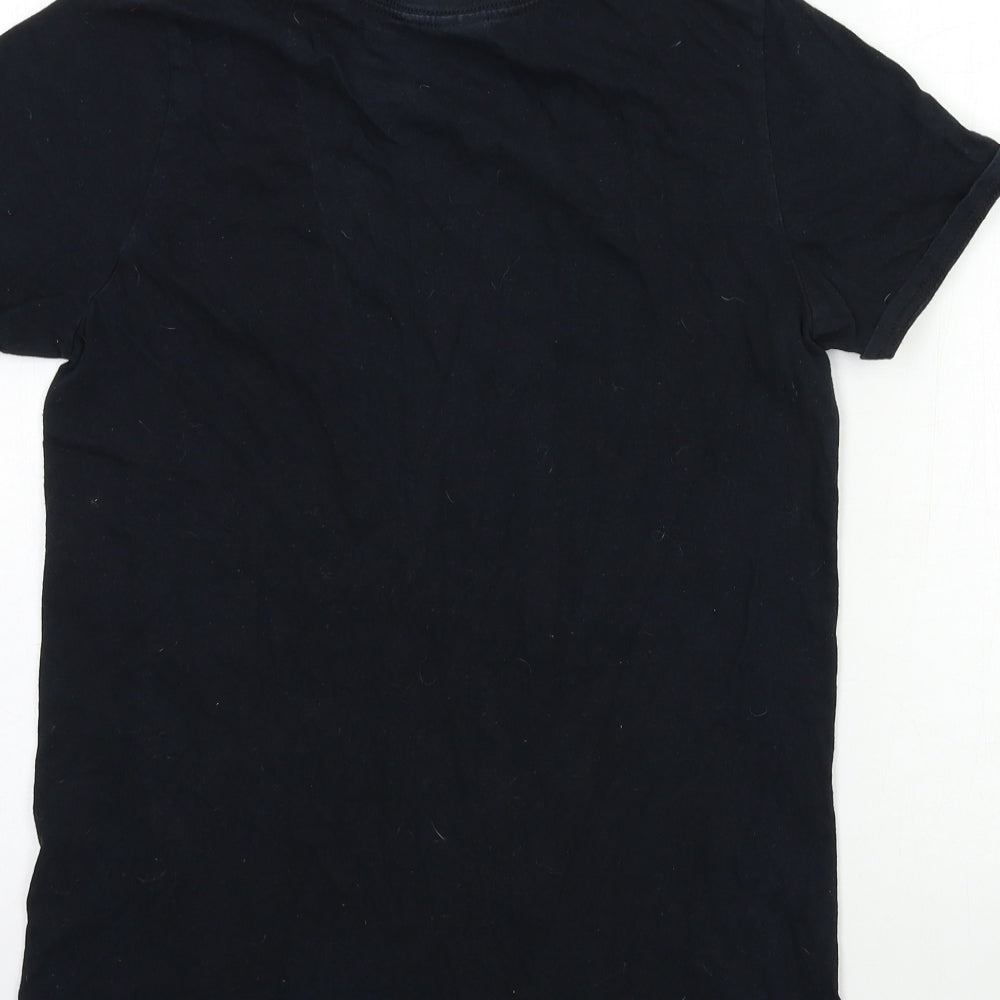 Gildan Womens Black   Basic T-Shirt Size S  - LACEY