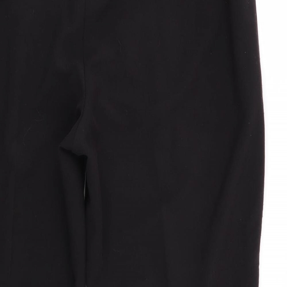 BM Womens Black   Trousers  Size 18 L26 in - Stretch waistband
